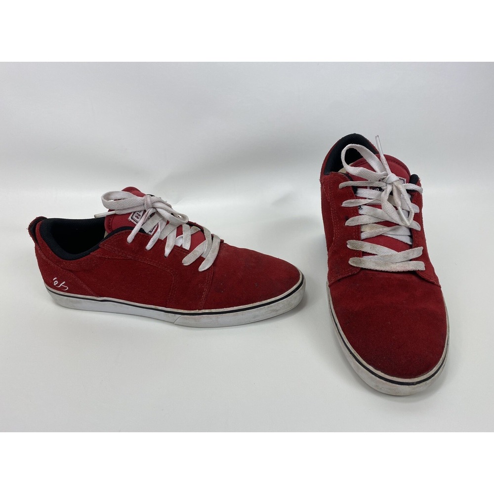 Bobby Worrest Es First Blood Red Men's Skate Shoes Size 10.5